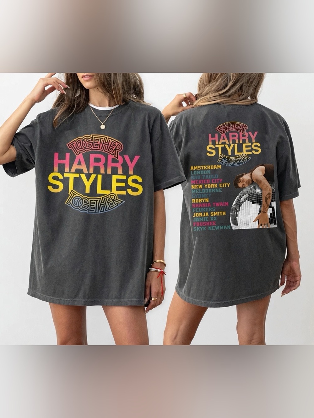 Harry Styles Tour Dates Tee, Together Together Tour 2026 T-Shirt, Music Merch